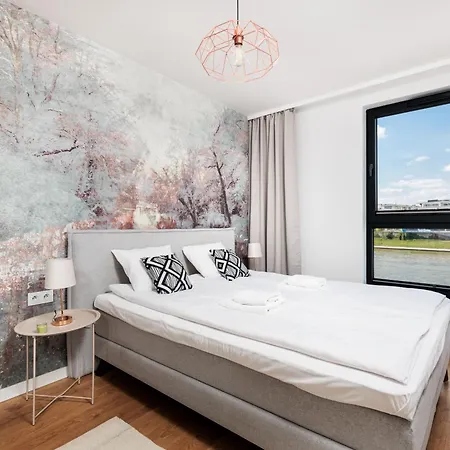 アパート Elegancki Apartament Przy Wisle - Prywatny Parking - By Upstairs *